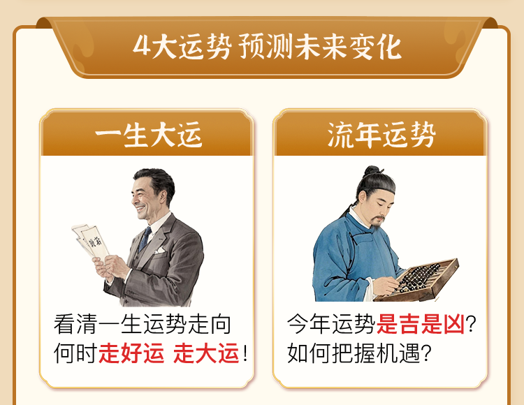 人生阶段运势趋势介绍